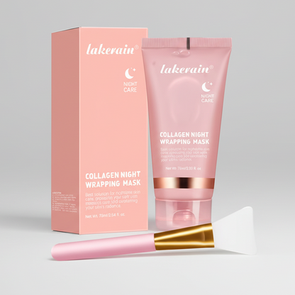 Collagen Glow Wrap Mask + Brush Set