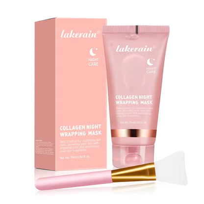 Collagen Glow Wrap Mask + Brush Set
